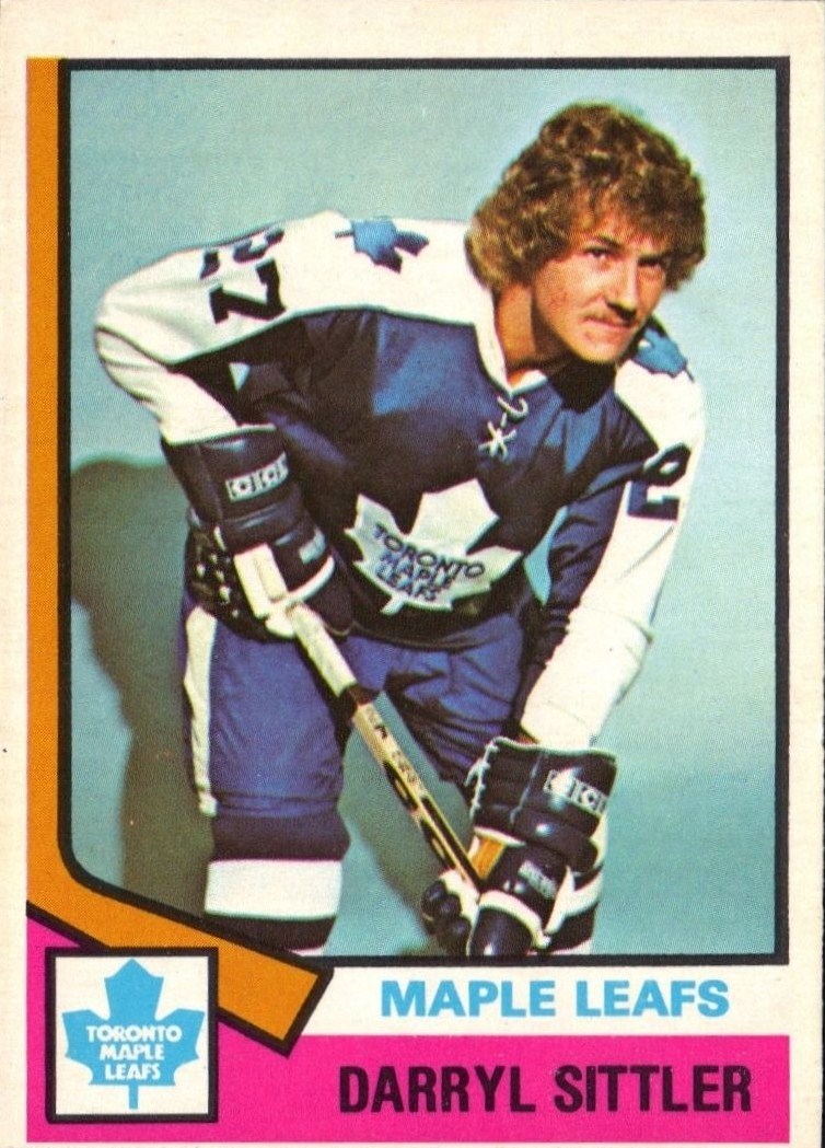 Darryl Sittler O Pee Chee Hockey Card Collection