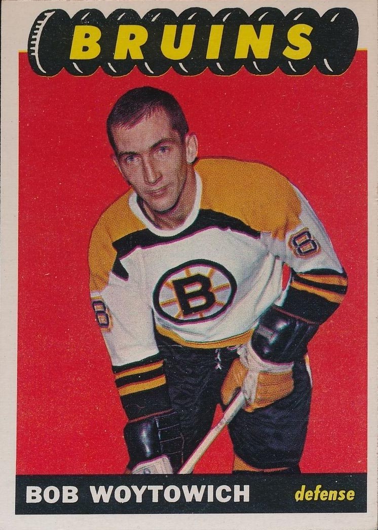 Bob Woytowich: 1965-66 Topps 100 - Hockey Card Collection