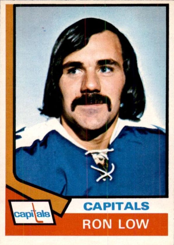 Ron Low: 1974-75 O-Pee-Chee 39 - Hockey Card Collection