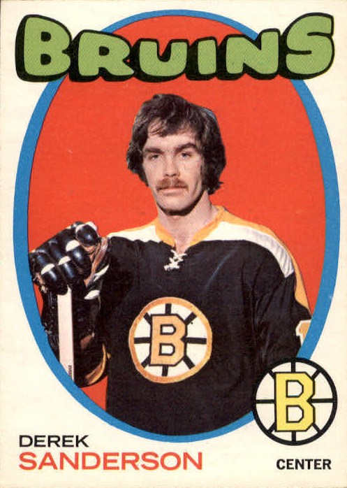 Derek Sanderson: 1971-72 O-Pee-Chee 65 - Hockey Card Collection