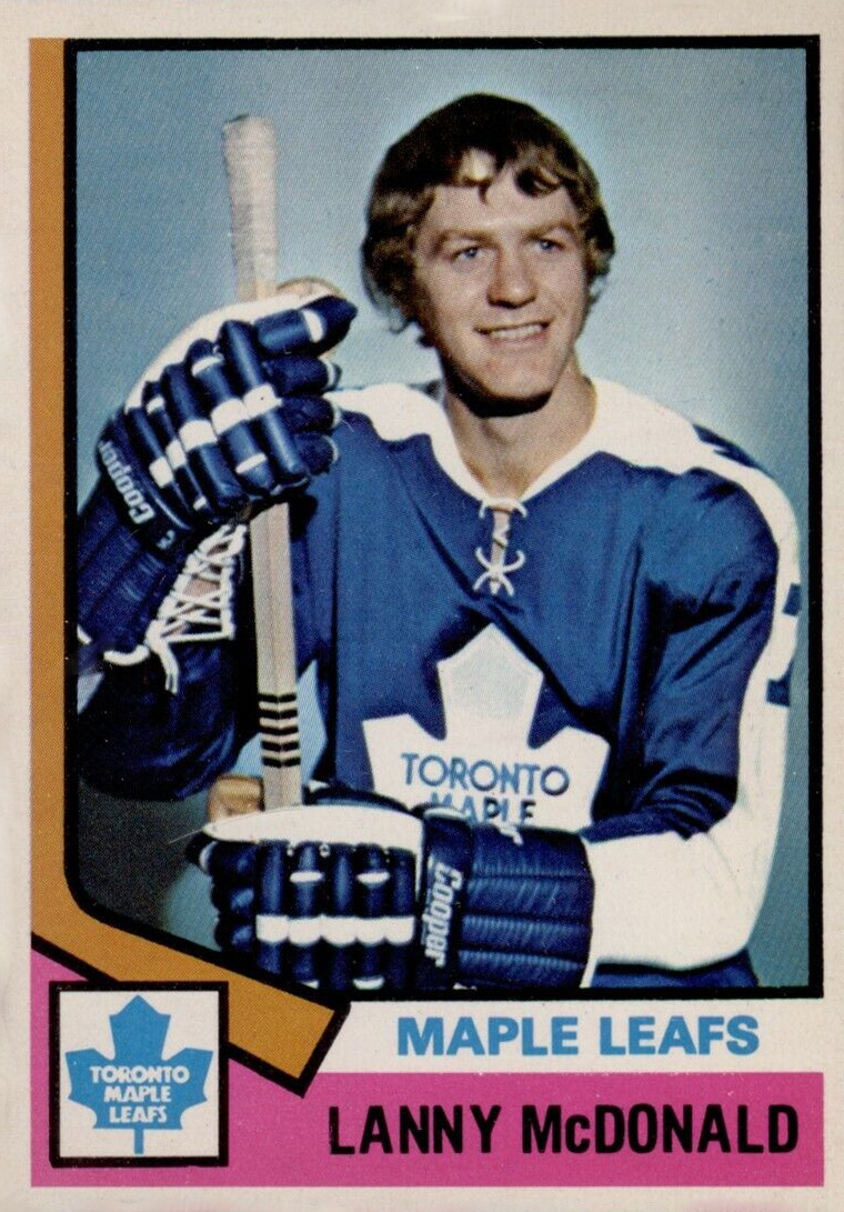 Lanny McDonald 197475 OPeeChee 168 Hockey Card Collection