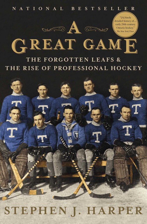 A Great Game: The Forgotten Leafs & the Rise of Professional Hockey cover